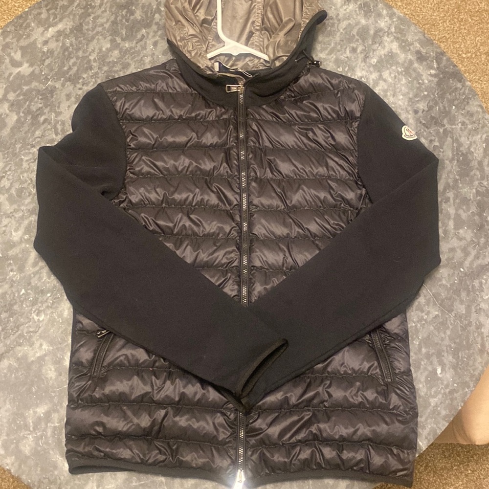 Moncler Men’s Down Puffer Cardigan